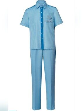 Life Aquatic with Steve Zissou Costume Men's Short Sleeve Uniform Outfit